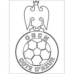 Malvorlage: OGC Nice (Sport) #188531 - Kostenlose Malvorlagen zum Ausdrucken