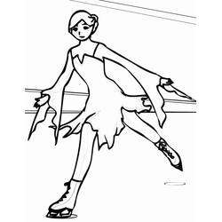 Malvorlage: Schlittschuhlaufen (Sport) #207316 - Kostenlose Malvorlagen zum Ausdrucken