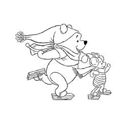 Malvorlage: Schlittschuhlaufen (Sport) #207333 - Kostenlose Malvorlagen zum Ausdrucken