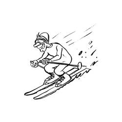 Malvorlage: Ski (Sport) #198400 - Kostenlose Malvorlagen zum Ausdrucken