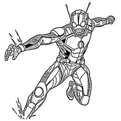 Malvorlage: Ant-Man (Superhelden und Superschurken) #206503 - Kostenlose Malvorlagen zum Ausdrucken