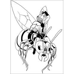 Malvorlage: Ant-Man (Superhelden und Superschurken) #206504 - Kostenlose Malvorlagen zum Ausdrucken