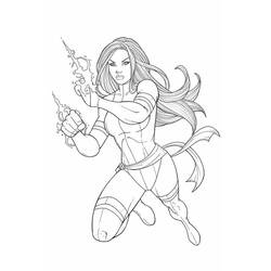 Malvorlage: Captain Marvel (Superhelden und Superschurken) #200054 - Kostenlose Malvorlagen zum Ausdrucken