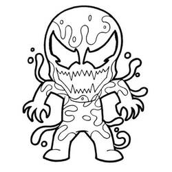 Malvorlage: Carnage (Superhelden und Superschurken) #209393 - Kostenlose Malvorlagen zum Ausdrucken