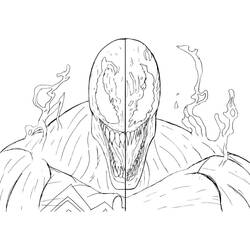 Malvorlage: Carnage (Superhelden und Superschurken) #209399 - Kostenlose Malvorlagen zum Ausdrucken