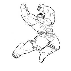 Malvorlage: Hulk (Superhelden und Superschurken) #79011 - Kostenlose Malvorlagen zum Ausdrucken