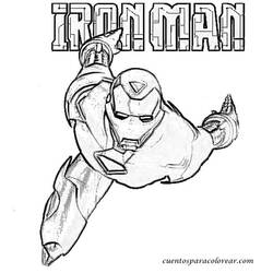 Malvorlage: Iron Man (Superhelden und Superschurken) #80543 - Kostenlose Malvorlagen zum Ausdrucken