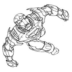 Malvorlage: Iron Man (Superhelden und Superschurken) #80561 - Kostenlose Malvorlagen zum Ausdrucken