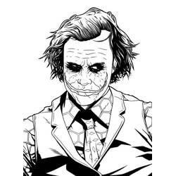 Malvorlage: Joker (Superhelden und Superschurken) #202156 - Kostenlose Malvorlagen zum Ausdrucken