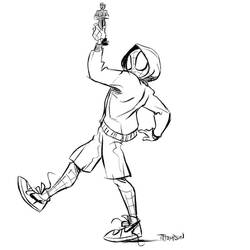 Malvorlage: Miles Morales (Superhelden und Superschurken) #212108 - Kostenlose Malvorlagen zum Ausdrucken