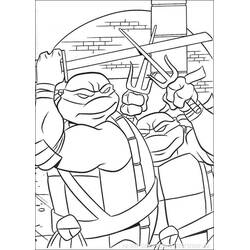 Malvorlage: Ninja Turtles (Superhelden und Superschurken) #75462 - Kostenlose Malvorlagen zum Ausdrucken