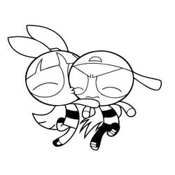 Malvorlage: Powerpuff Girls (Superhelden und Superschurken) #203344 - Kostenlose Malvorlagen zum Ausdrucken