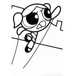 Malvorlage: Powerpuff Girls (Superhelden und Superschurken) #39407 - Kostenlose Malvorlagen zum Ausdrucken