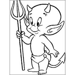 Malvorlage: Teufel (Superhelden und Superschurken) #204124 - Kostenlose Malvorlagen zum Ausdrucken