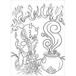 Malvorlage: Teufel (Superhelden und Superschurken) #204126 - Kostenlose Malvorlagen zum Ausdrucken