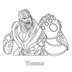 Malvorlage: Thanos (Superhelden und Superschurken) #206587 - Kostenlose Malvorlagen zum Ausdrucken