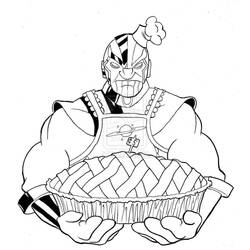 Malvorlage: Thanos (Superhelden und Superschurken) #206589 - Kostenlose Malvorlagen zum Ausdrucken