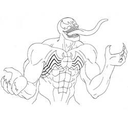 Malvorlage: Venom (Superhelden und Superschurken) #176243 - Kostenlose Malvorlagen zum Ausdrucken