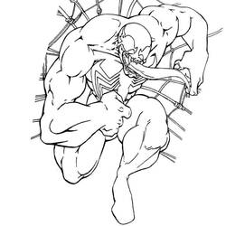 Malvorlage: Venom (Superhelden und Superschurken) #176262 - Kostenlose Malvorlagen zum Ausdrucken