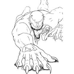 Malvorlage: Venom (Superhelden und Superschurken) #176270 - Kostenlose Malvorlagen zum Ausdrucken