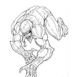 Malvorlage: Venom (Superhelden und Superschurken) #220049 - Kostenlose Malvorlagen zum Ausdrucken