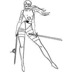 Malvorlage: X-Men (Superhelden und Superschurken) #74431 - Kostenlose Malvorlagen zum Ausdrucken