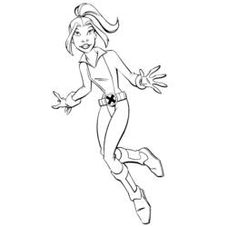 Malvorlage: X-Men (Superhelden und Superschurken) #74442 - Kostenlose Malvorlagen zum Ausdrucken