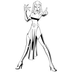 Malvorlage: X-Men (Superhelden und Superschurken) #74445 - Kostenlose Malvorlagen zum Ausdrucken