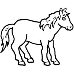 Zeichnungen zum Ausmalen: Bauernhoftiere - Kostenlose Malvorlagen zum Ausdrucken