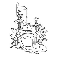 Malvorlage: Wasserschwein (Tiere) #207580 - Kostenlose Malvorlagen zum Ausdrucken