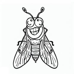 Malvorlage: Zikade (Tiere) #187687 - Kostenlose Malvorlagen zum Ausdrucken