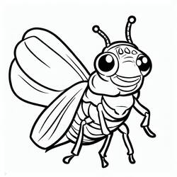 Malvorlage: Zikade (Tiere) #187701 - Kostenlose Malvorlagen zum Ausdrucken