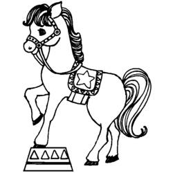 Zeichnungen zum Ausmalen: Zirkustiere - Kostenlose Malvorlagen zum Ausdrucken