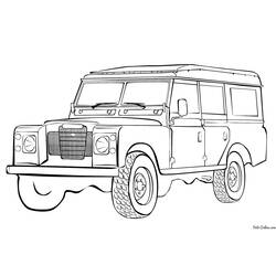 Malvorlage: 4x4 Fahrzeuge (Transport) #145919 - Kostenlose Malvorlagen zum Ausdrucken