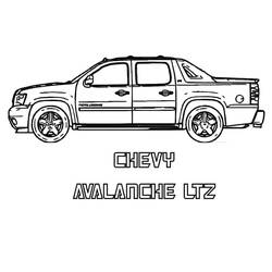 Malvorlage: Chevrolet (Transport) #204500 - Kostenlose Malvorlagen zum Ausdrucken