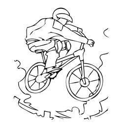 Malvorlage: Fahrrad (Transport) #137167 - Kostenlose Malvorlagen zum Ausdrucken