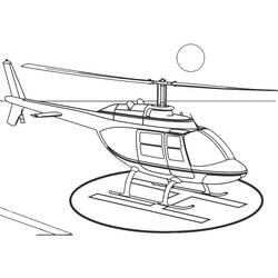Malvorlage: Hubschrauber (Transport) #136031 - Kostenlose Malvorlagen zum Ausdrucken