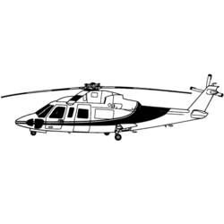 Malvorlage: Hubschrauber (Transport) #136065 - Kostenlose Malvorlagen zum Ausdrucken
