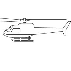 Malvorlage: Hubschrauber (Transport) #136079 - Kostenlose Malvorlagen zum Ausdrucken