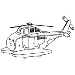 Malvorlage: Hubschrauber (Transport) #136187 - Kostenlose Malvorlagen zum Ausdrucken