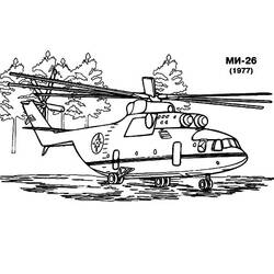 Malvorlage: Hubschrauber (Transport) #136229 - Kostenlose Malvorlagen zum Ausdrucken