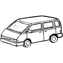 Malvorlage: Lieferwagen (Transport) #145099 - Kostenlose Malvorlagen zum Ausdrucken