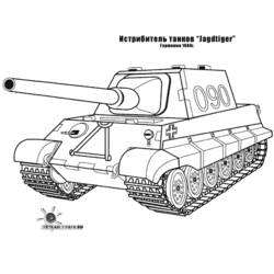 Malvorlage: Panzer (Transport) #138078 - Kostenlose Malvorlagen zum Ausdrucken