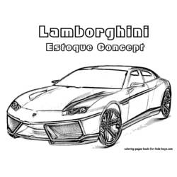 Malvorlage: Sportwagen / Tuning (Transport) #147013 - Kostenlose Malvorlagen zum Ausdrucken