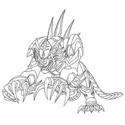 Zeichnungen zum Ausmalen: Bakugan - Kostenlose Malvorlagen zum Ausdrucken