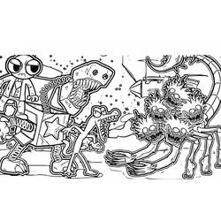 Zeichnungen zum Ausmalen: Boxy Boo - Kostenlose Malvorlagen zum Ausdrucken