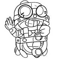 Malvorlage: Brawl Stars (Videospiele) #175464 - Kostenlose Malvorlagen zum Ausdrucken