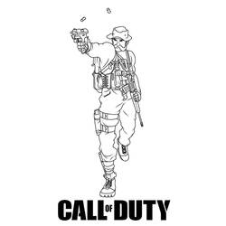 Malvorlage: Call of Duty (Videospiele) #199010 - Kostenlose Malvorlagen zum Ausdrucken