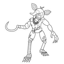 Malvorlage: Five Nights at Freddy’s (FNAF) (Videospiele) #199584 - Kostenlose Malvorlagen zum Ausdrucken