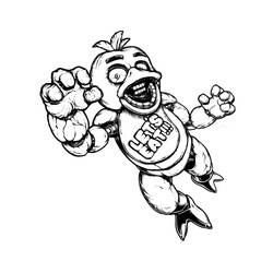 Malvorlage: Five Nights at Freddy’s (FNAF) (Videospiele) #199606 - Kostenlose Malvorlagen zum Ausdrucken